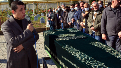 Başı satırla kesilerek öldürülen Mehmet Sami Tuğrul son yolculuğuna uğurlandı. Cenazede konuşan baba Halil Tuğrul Antalya İlim ve Kültür Derneği'ni savundu,  'Bugün bizim Şeb-i Arusumuz, biz bunu düğün gecesi olarak düşünüyoruz' dedi