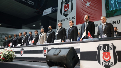 Beşiktaş'ın Genel Kurulu'nda gerginlik