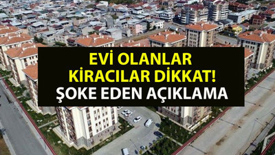 Ev fiyatları ve kiralarla ilgili korkunç açıklamalar. Kira ve fiyatlar patlayacak. İstanbul'da memur-temizlikçi kalmayacak. Önlem alınmazsa aynı dairede iki aile yaşayacak, odalar kiraya verilecek