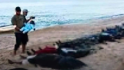 Akdeniz'de korkunç görüntüler... Cesetler kıyıya vurdu, aralarında bebekler de var