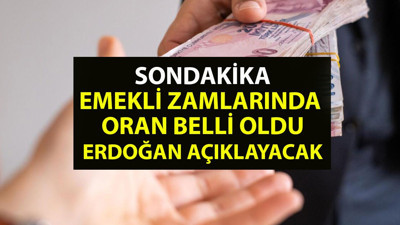 FLAŞ! Emeklilere yapılacak zamda oran belli oldu. Emekli zammını da asgari ücret gibi Cumhurbaşkanı Erdoğan duyuracak. 2022 emekli zammı ne kadar. Emekli zamları ne zaman açıklanacak?