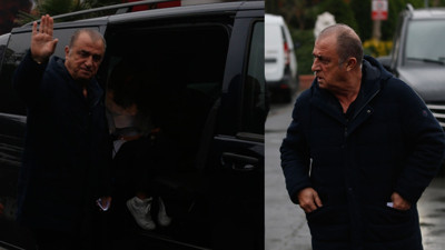Fatih Terim Florya'dan böyle ayrıldı