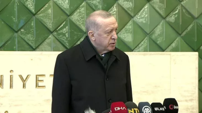 Cumhurbaşkanı Erdoğan Rusya ile Ukrayna arasında yaşanan gerilimle ilgili olarak: "Barış için arabulucu olabiliriz"