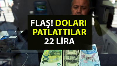 FLAŞ! Dolar 22 lira. Standard Chartered Bank dolar kuru tahminini 12.5 liradan 22 liraya çıkardı. Doların 22 lira olacağı tarihi açıkladı