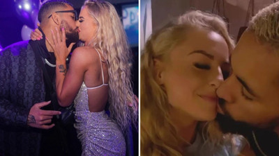 İki futbolcu ilişkilerini bu fotoğrafla açıkladı