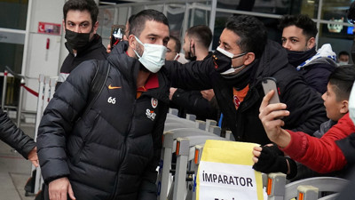 Galatasaray Antalya'da böyle karşılandı