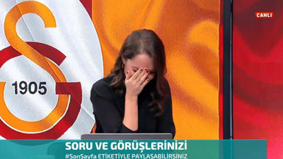 Sunucu Melike Çelik'in sinirleri bozuldu! Dayanamayıp gülmeye başladı