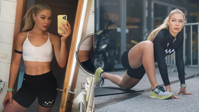 Rekorların kadını güzelliğiyle büyülüyor