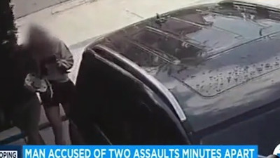 Tüyler ürperten görüntü! Genç kıza tecavüz girişimi anbean kameralarda