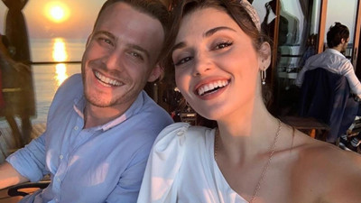 Hande Erçel ile Kerem Bürsin aşkı tekrar alevlendi! Çiftin birlikteliklerini hayranları belgeledi