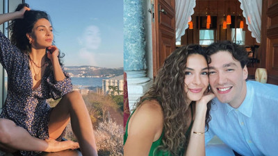 Cedi Osman sevgilisi Ebru Şahin'e kavuştu