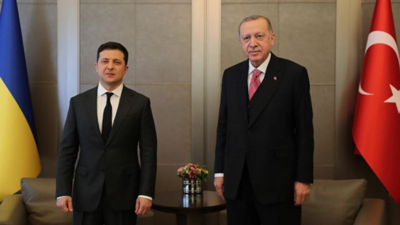 Cumhurbaşkanı Recep Tayyip Erdoğan, Ukrayna Devlet Başkanı Vladimir Zelenskiy ile görüştü
