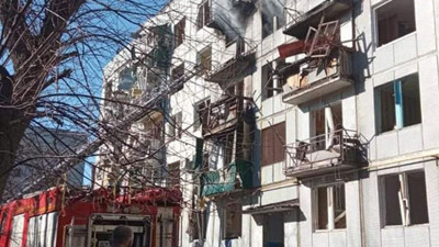 Rusya-Ukrayna savaşında sivil can kaybı. Ukrayna Acil Durum yetkilileri açıkladı: Sivil yerleşim yeri bombalandı, can kayıpları var