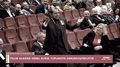 Galatasaray genel kurulunda güldüren Dursun Özbek sözleri