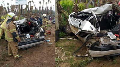 İzmir'de tren kazası: Can pazarı yaşandı. Baba-oğul yaralandı