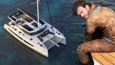 Kıvanç Tatlıtuğ'un 8 milyonluk yeni oyuncağı! Ünlü oyuncunun katamaran teknesi Hindistan'dan geldi