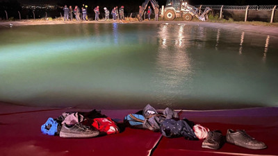 Manisa'da yürek yakan ölümler. Salih Gençtük ve Mehmet Gençtürk isimli ikizler yangın söndürme göletinde boğuldu