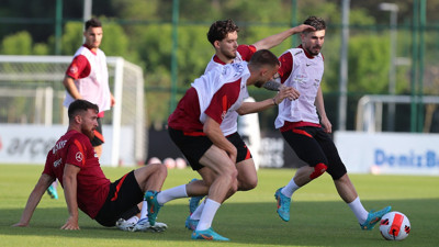 Milli Takım'da Faroe Adaları mesaisi devam etti