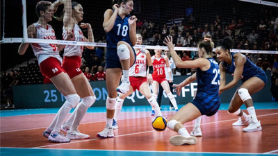 Filenin Sultanları, ABD'ye beş sette kaybetti