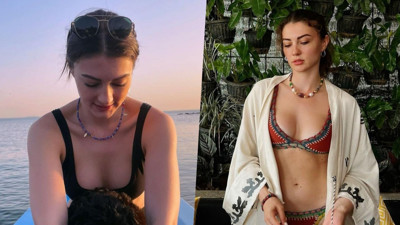 Ünlü oyuncu Burcu Özberk yine imaj değiştirdi