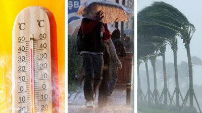 Meteoroloji son tahminlerini açıkladı. Doğu Karadeniz'de yağmur var; ülkenin bir çok yerinde sıcaklık mevsim normallerinin üzerinde; kuvvetli poyraz uyarısı geldi