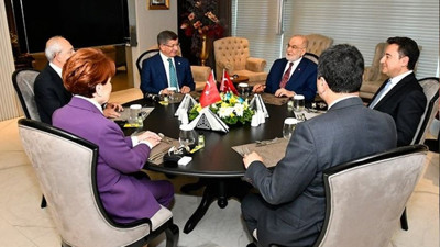 Altılı masada kritik gün... 6 lider Saadet Partisi'nde toplantı yaptı. Saadet Partisi menüsü dikkat çekti. Toplantı sonrasında ortak açıklama geldi. İlk tur tamamlandı, ikinci tur için tarih belli oldu