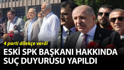 Eski SPK Başkanı Taşkesenlioğlu hakkında suç duyurusunda bulunuldu