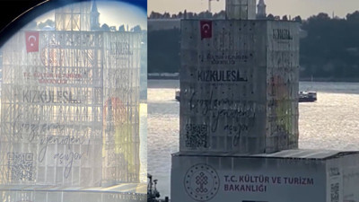 Kız Kulesi yıkıldı mı? Kız Kulesi'ndeki restore çalışmasında son durum. Kültür ve Turizm Bakanlığı'ndan Kız Kulesi açıklaması