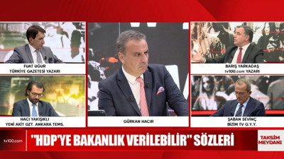 Barış Yarkadaş'ın İYİ Parti ile ilgili açıklamaları damga vurdu! tv100'de yayınlanan Taksim Meydanı programı sosyal medyada rekor kırdı