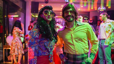 Müjdemi İsterim filminden ilk görüntüler! Ahmet Kural ve Ecem Erkek stüdyoya girdi