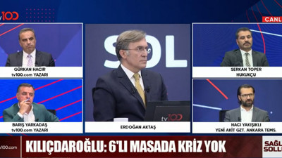 İYİ Parti, Mansur Yavaş'ı istemiyor çünkü... tv100'ün ses getiren programı Erdoğan Aktaş ile Sağlı Sollu'da Hacı Yakışıklı'dan 6'lı masayla ilgili bomba kulis bilgisi