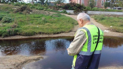 Edirne'de Hasanağa Deresi'ni kirleten tesise rekor ceza