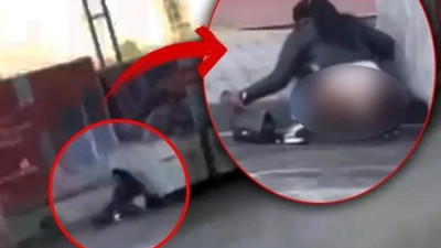İstanbul'da mide bulandıran görüntüler. Bir kadın Esenyurt'ta sokak ortasında tuvaletini yaptı
