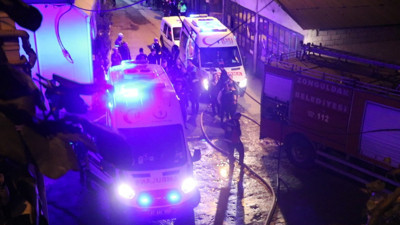 Zonguldak'ta facia: Yaşlı adam yangın çıkan evde mahsur kalarak can verdi!