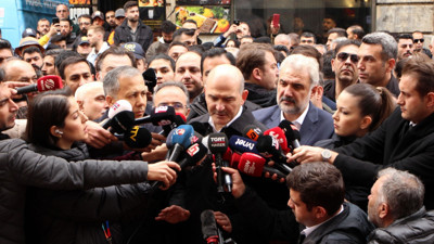 Süleyman Soylu: Bu mesaja çok güçlü bir cevap vereceğiz. Amerikan Büyükelçiliğinin taziye dilemesini kabul etmiyoruz, reddediyoruz