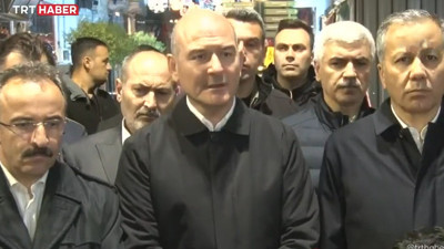 Taksim'e bombayı bırakan terörist yakalandı. İçişleri Bakanı Süleyman Soylu'dan ilk açıklama. Bakan Soylu İstiklal Caddesi'ndeki saldırı hakkında bilgi verdi