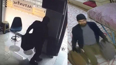 Mardin'de 2 valiz dolusu 8 kilo altını böyle çaldılar! İşte o anlar...