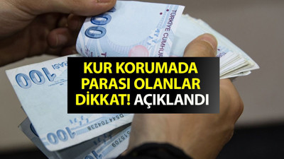 Kur Korumalı Hesaplar'da sürpriz gelişme. Kur Korumalı Mevduat Sistemi'ne yeni giriş. Ünlü ekonomist Alaattin Aktaş'tan parası olan yatırımcılara dikkat çeken soru