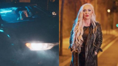 Klip senaryosu gerçek oldu! Ünlü şarkıcı çekimler sırasında kaza geçirdi