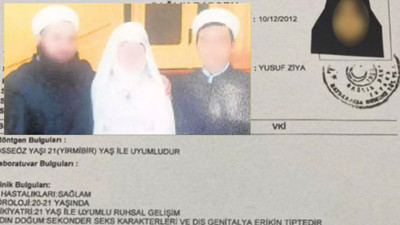 İstismarda korkunç rapor ortaya çıktı!  21 yaş ile uyumlu olduğu değerlendirmesi oy birliği ile verilmiş