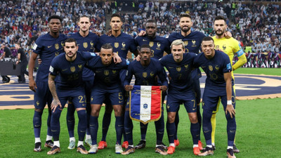 Dünya Kupası finalisti Fransa'nın kadrosunda şaşırtan gerçek. 24 kişilik kadroda sadece iki Fransız oyuncu yer aldı