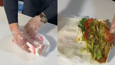 Bu kadarına da pes! Gözaltına alınan arkadaşlarına çiğ köfte getirdiler; içerisinden bakın ne çıktı