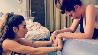 Anne olan Leyla Lydia Tuğutlu doğum yaptığı anları paylaştı