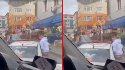 Yol isteyen ambulansa küfürlerle karşılık veren şehir magandalarının cezası kesildi!