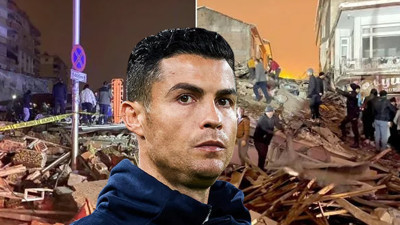 Cristiano Ronaldo depremzedeler için kayıtsız kalmadı. Ronaldo bir uçak dolusu yardım gönderdi