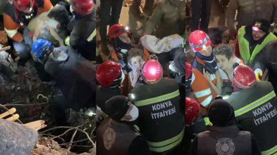 Kahraman itfaiyeci 13 kişiyi enkazdan sağ kurtardı.  İbrahim Mucuk: İlk istekleri su oluyor