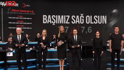 85 milyon tek yürek. Ortak yayında rekor bağış toplandı. 'Türkiye Tek Yürek' yardım kampanyası canlı yayında yapıldı