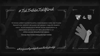 İki ezeli rakip Göztepe ve Karşıyaka, depremzedeler yararına temsili karşılaşma için dijital bilet satacak