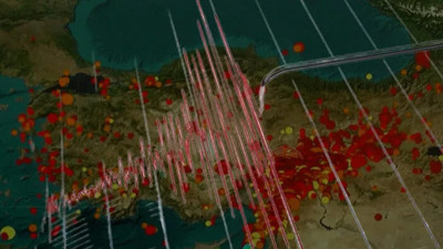 Bu sefer Ege Denizi'nde deprem. Birçok kent depremi hissetti. İzmir ve Muğla sallandı. Kandilli depremin merkez üssünü İzmir olarak açıkladı