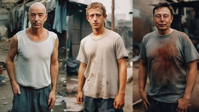 Ünlü milyarderler yoksul olsaydı nasıl görünürdü? Yapay zeka yanıtladı